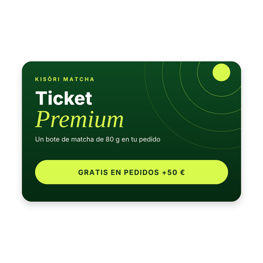 Regalo: bote de matcha G1 80 g
