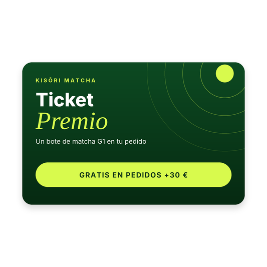 Regalo: bote de matcha G1 30g